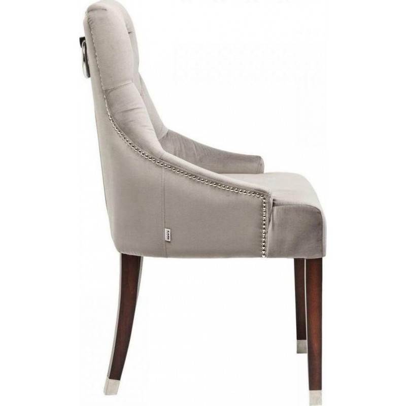 Chair Prince Velvet Grey